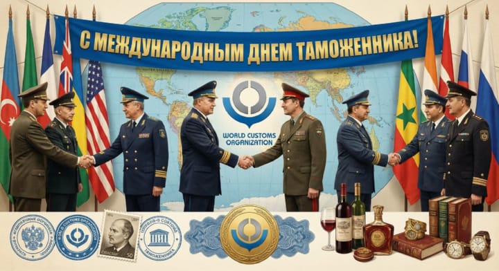 международный день таможенника, открытка №13