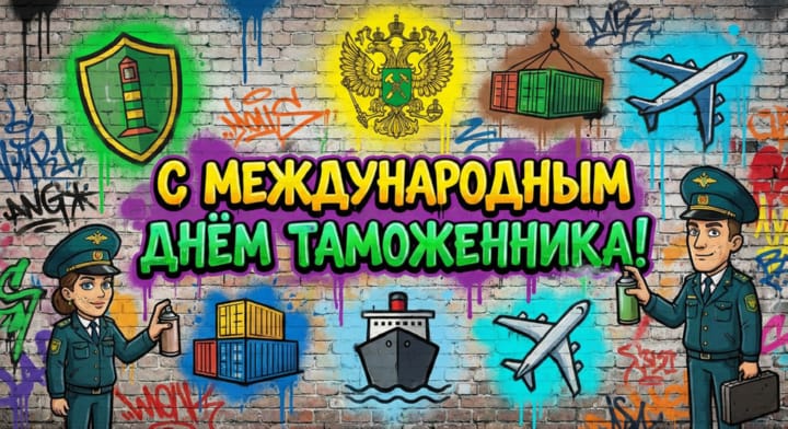 международный день таможенника, открытка №15