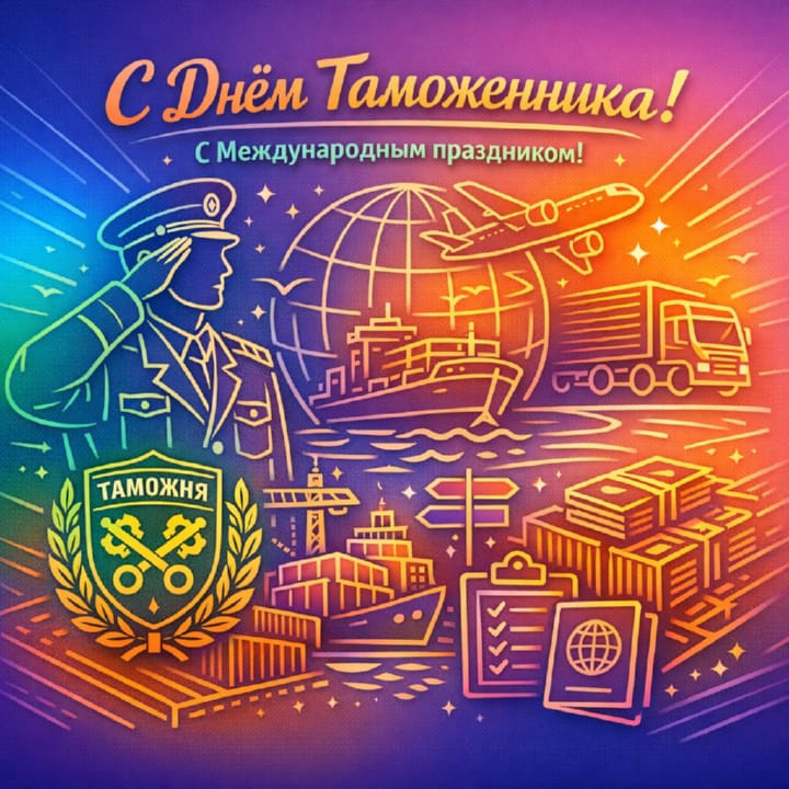 международный день таможенника, открытка №16