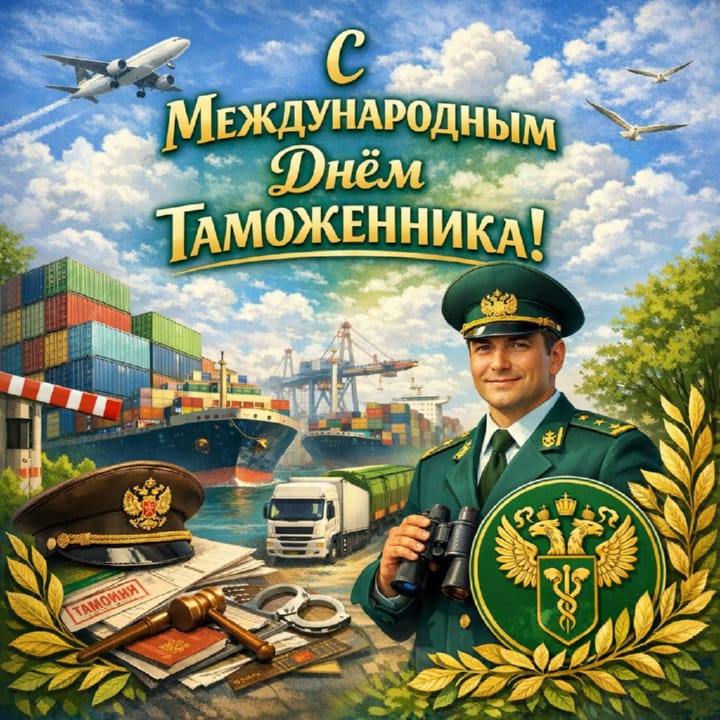 международный день таможенника, открытка №18