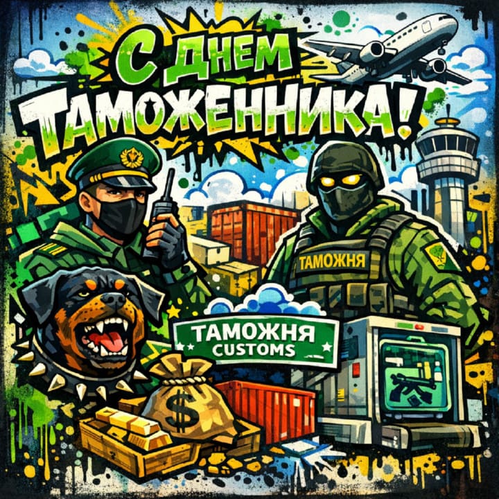 международный день таможенника, открытка №23