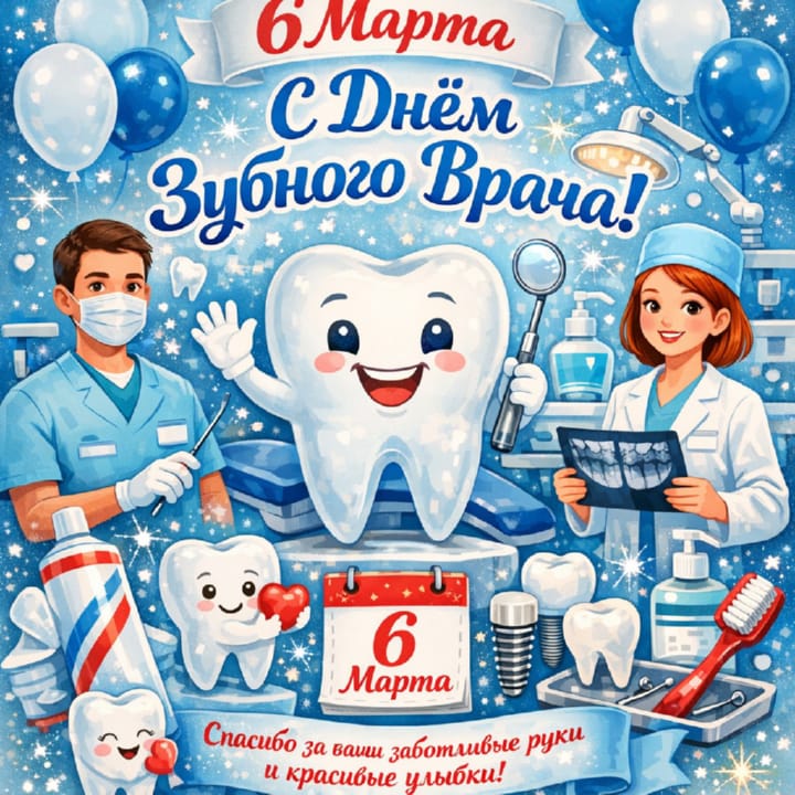 международный день зубного врача, открытка №17