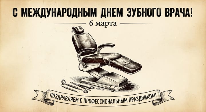 международный день зубного врача, открытка №20
