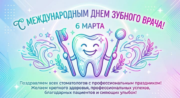 международный день зубного врача, открытка №7