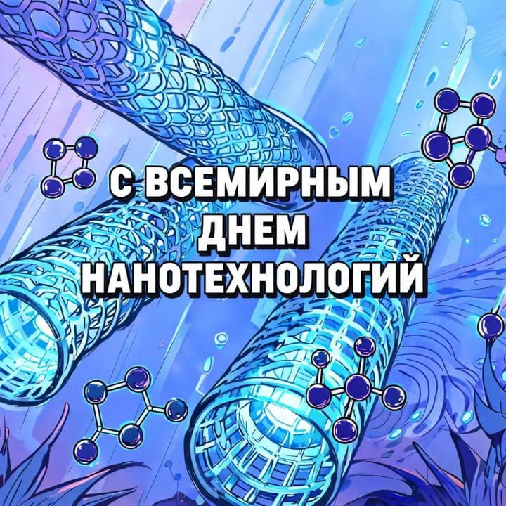 красивая открытка №13 с всемирным днем нанотехнологий