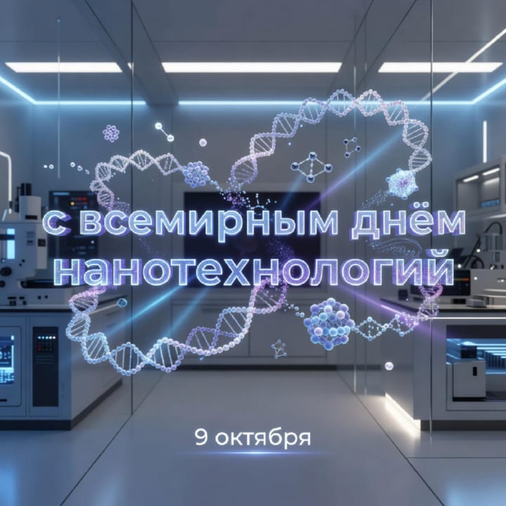 красивая открытка №26 с всемирным днем нанотехнологий