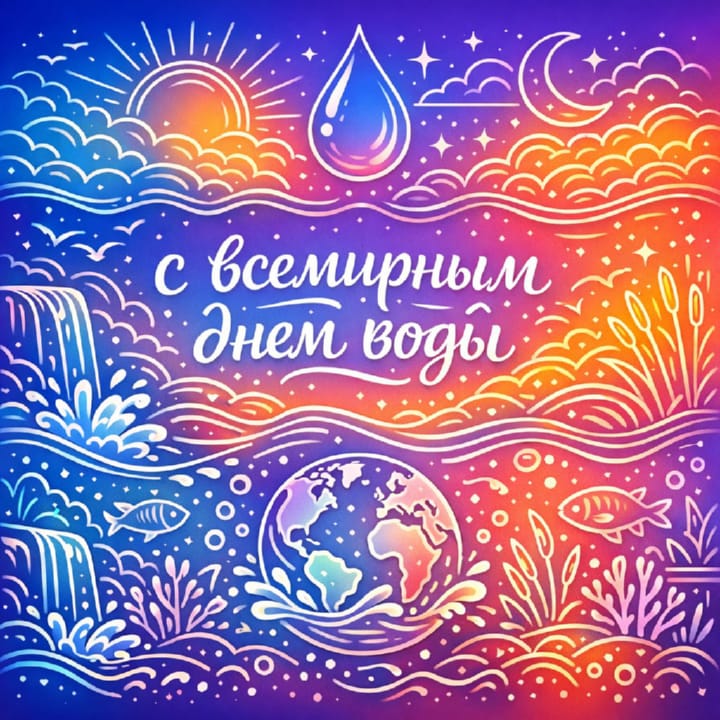 всемирный день воды, открытка №10