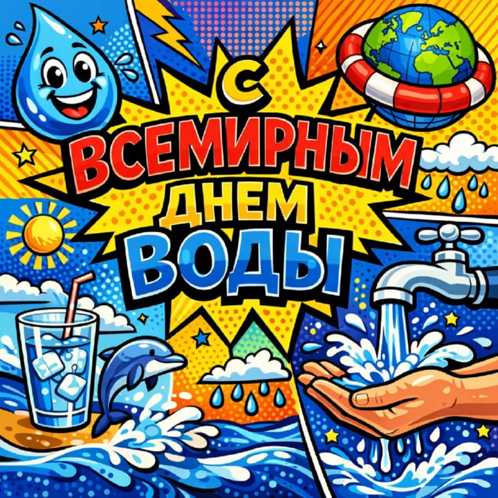 всемирный день воды, открытка №12