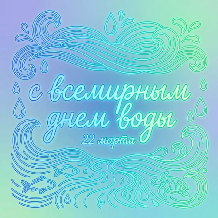 всемирный день воды, открытка №15