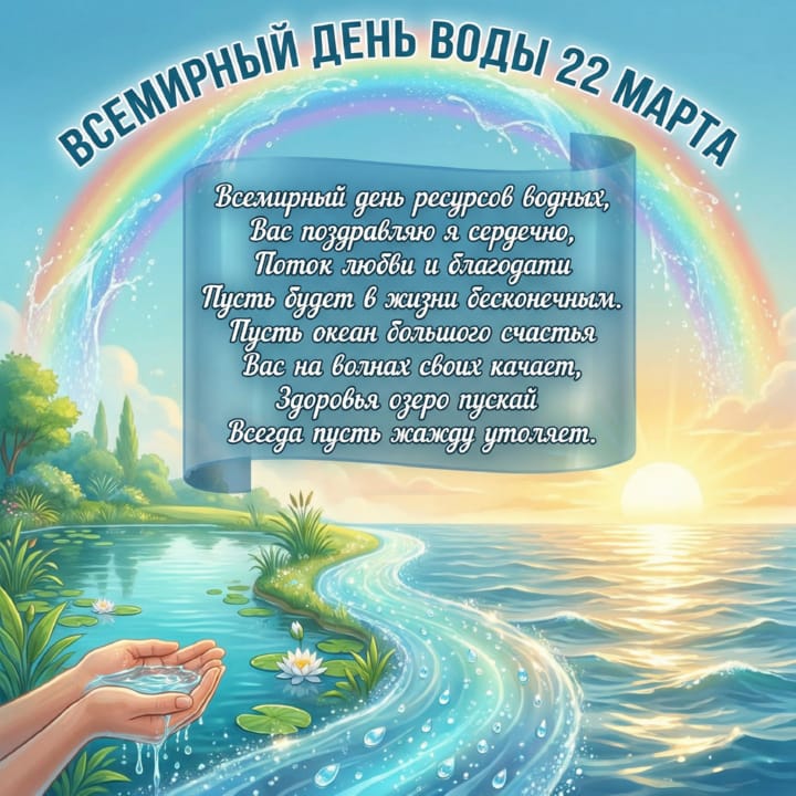 всемирный день воды, открытка №16