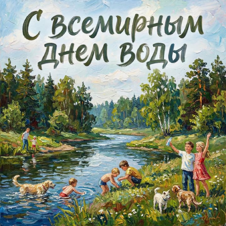 всемирный день воды, открытка №20