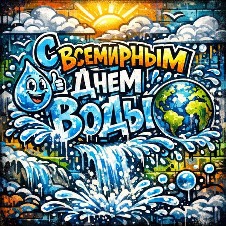 всемирный день воды, открытка №3