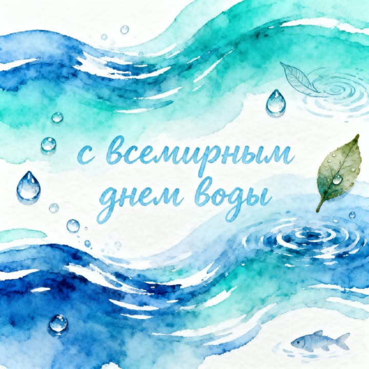 всемирный день воды, открытка №6