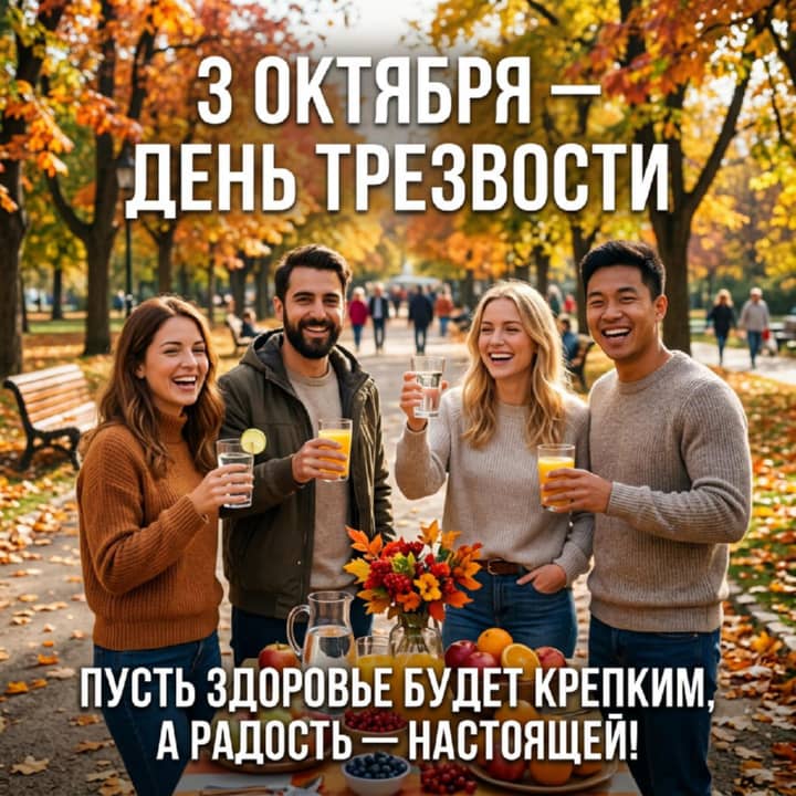 всемирный день трезвости, открытка №13