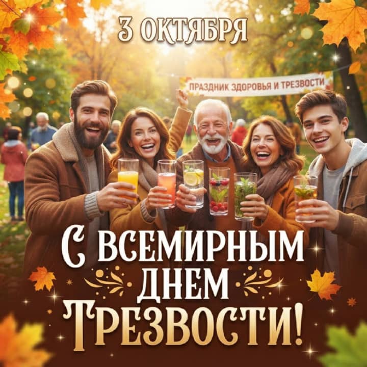 всемирный день трезвости, открытка №22