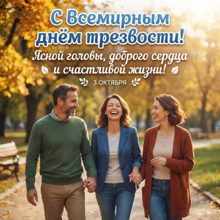всемирный день трезвости, открытка №25