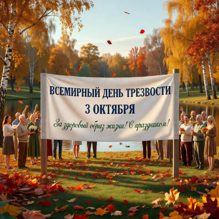 всемирный день трезвости, открытка №30