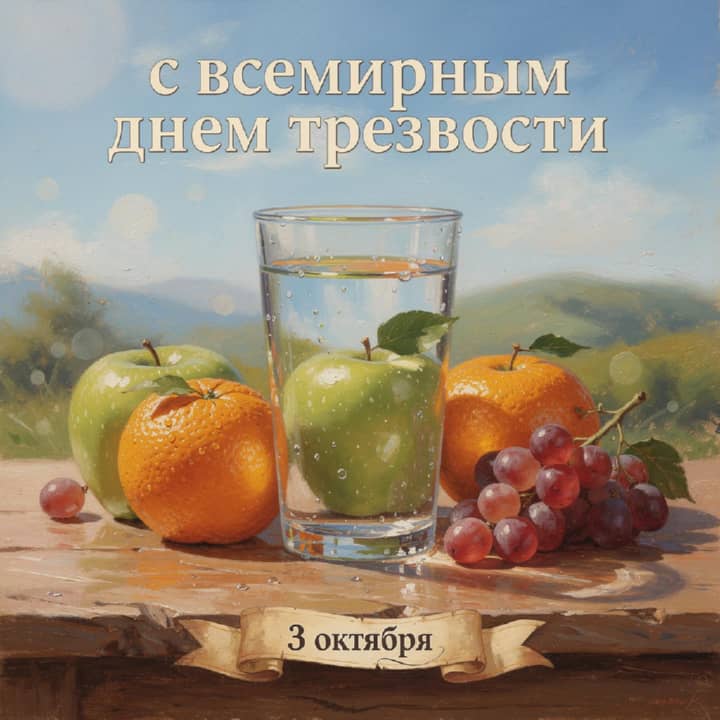 всемирный день трезвости, открытка №40