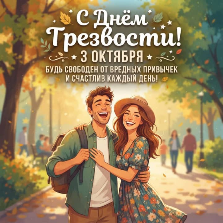всемирный день трезвости, открытка №49