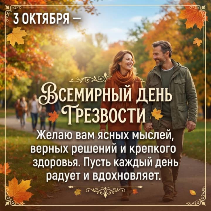 всемирный день трезвости, открытка №52