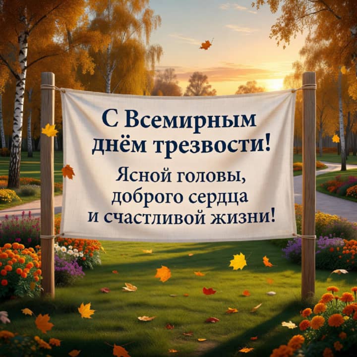 всемирный день трезвости, открытка №57