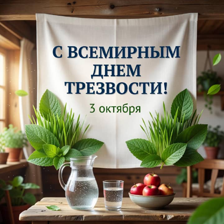 всемирный день трезвости, открытка №59