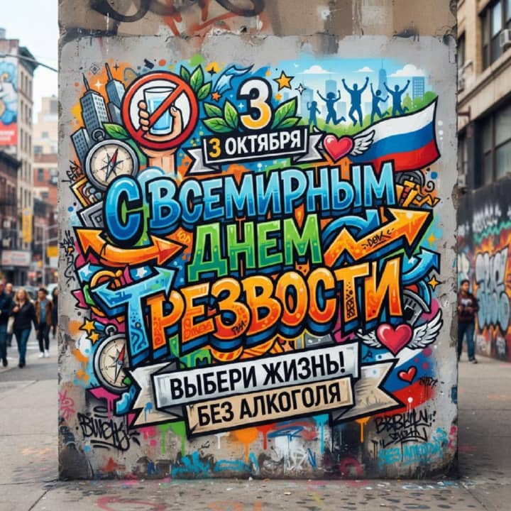 всемирный день трезвости, открытка №61