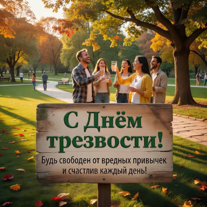 всемирный день трезвости, открытка №62