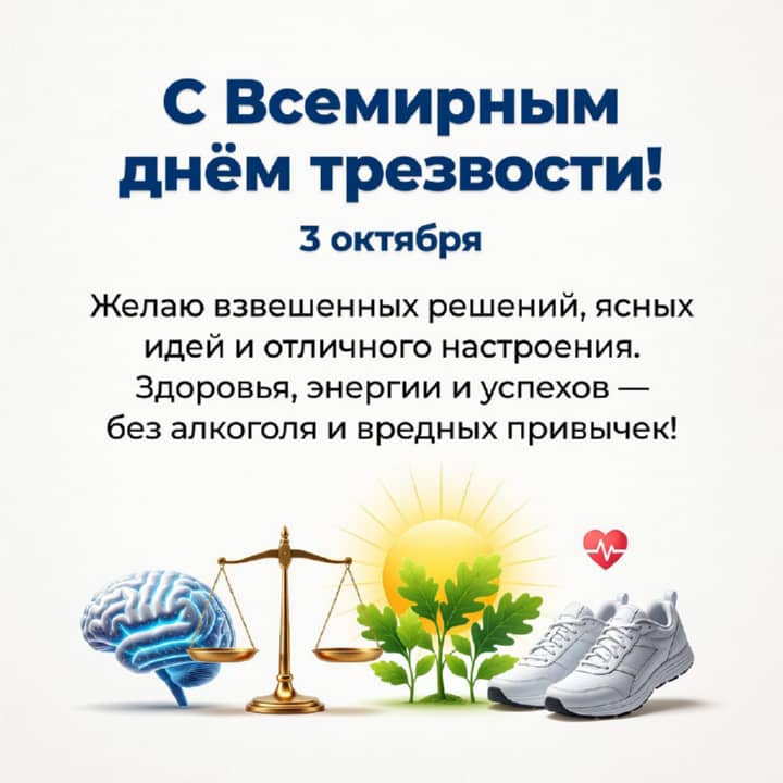 всемирный день трезвости, открытка №12