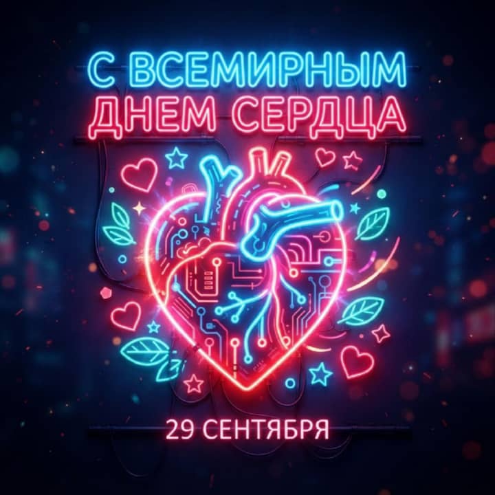 красивая открытка №31 с всемирным днем сердца