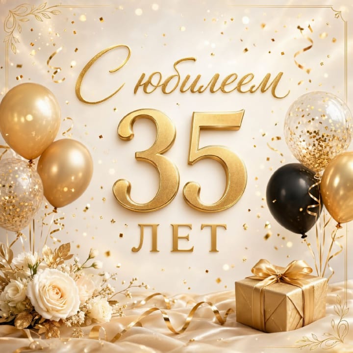 юбилей 35 лет, открытка №74