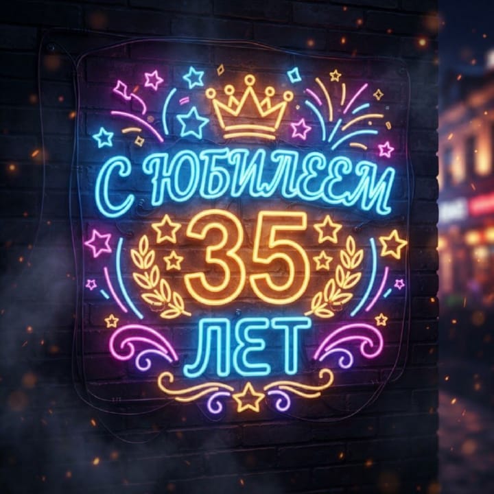 юбилей 35 лет, открытка №84