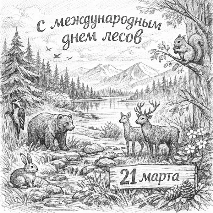 картинка с днем лесов