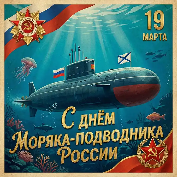 с днем моряка-подводника России